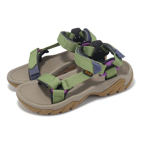 涼鞋 W Terra FI 5 Universal 女鞋 鬣蜥綠 魔鬼氈 戶外 休閒鞋 1099443IGU