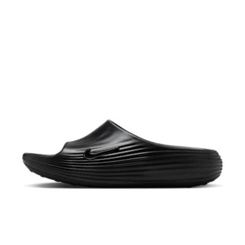 NIKE 耐吉 Nike ReactX Rejuven8 Slide Black 全黑 拖鞋 一字拖 軟底 防水 休閒鞋 男鞋 HV4479-001