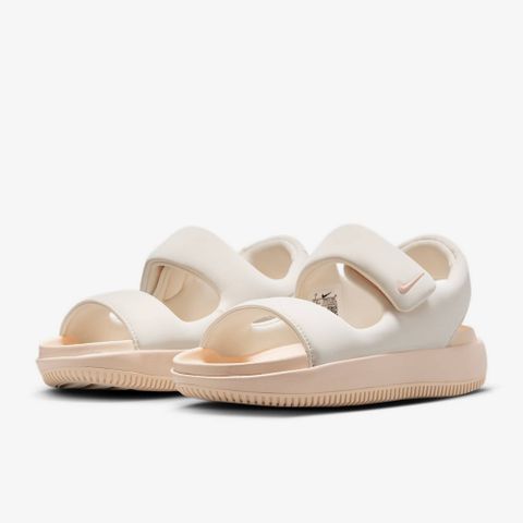 【NIKE】W NIKE CALM SANDAL 女鞋 涼鞋 米白色 微厚底-FZ3125800