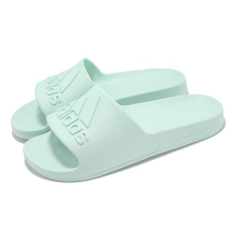 拖鞋 Adilette Aqua 男鞋 女鞋 蒂芬妮綠 運動拖鞋 快乾 舒適 愛迪達 JS1125