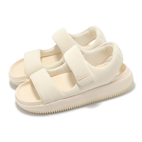涼鞋 Wmns Calm Sandal 女鞋 米白 粉紅 魔鬼氈 寬帶 FZ3125-800