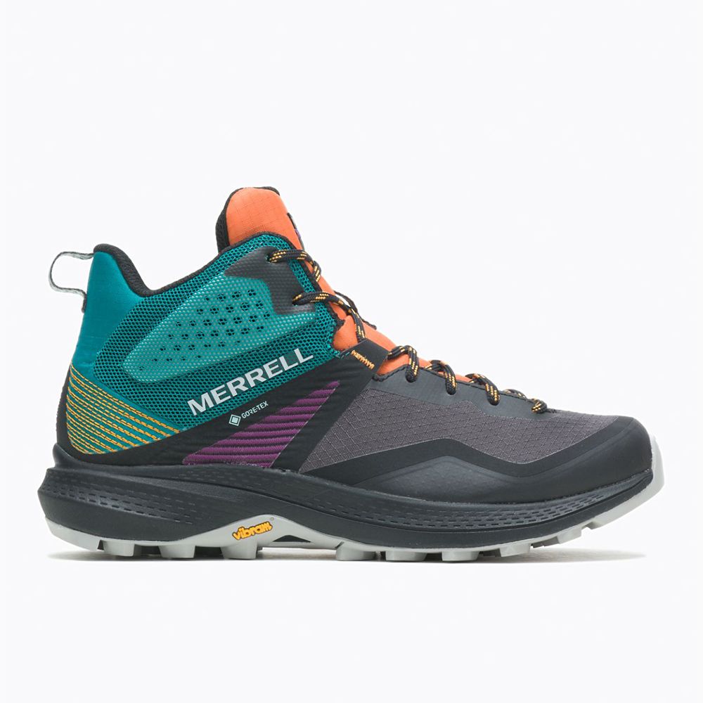 Merrell  MQM 3 MID GORE-TEX 女 登山鞋 黑/紫/綠-ML135528