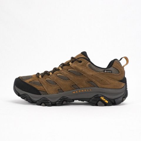 Merrell Moab 3 GTX [ML036257] 男 越野鞋 戶外 登山 防水 真皮 耐磨 黃金大底 咖啡 黑