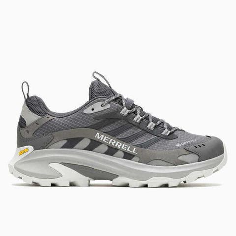 Merrell Moab Speed 2 GTX [ML037515] 男 戶外鞋 郊山 越野 黃金大底 防水 止滑 灰