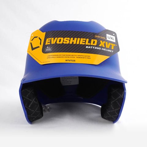 EVO XVT [WTV7115RO] 打擊頭盔 硬式棒球 安全 防護 舒適 包覆 通風 霧面 寶藍