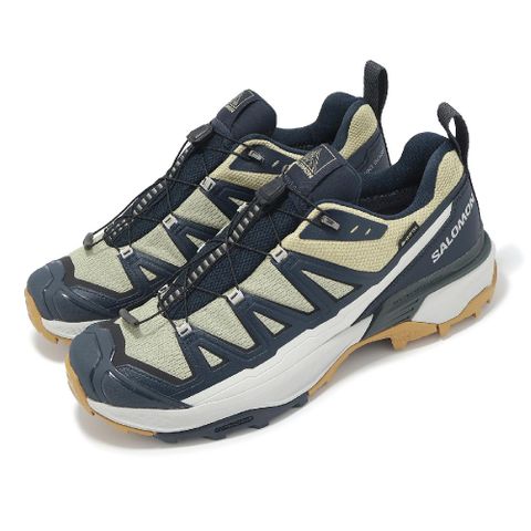 SALOMON 戶外鞋 X Ultra 360 Edge GTX 男鞋 藍灰 防水 越野 山系 休閒鞋 L47526400