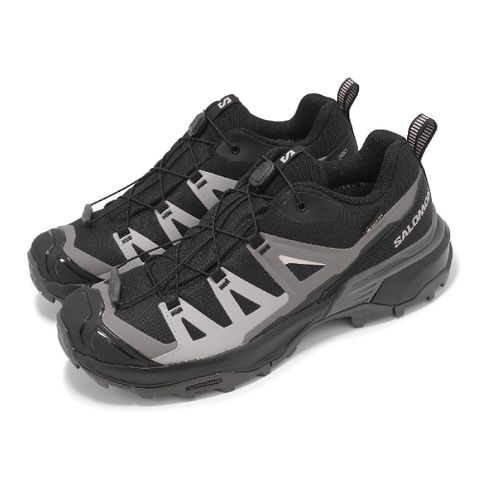 SALOMON Salomon 薩洛蒙 戶外鞋 X Ultra 360 GTX 女鞋 黑 粉咖 防水 抓地 越野 山系 休閒鞋 L47449200