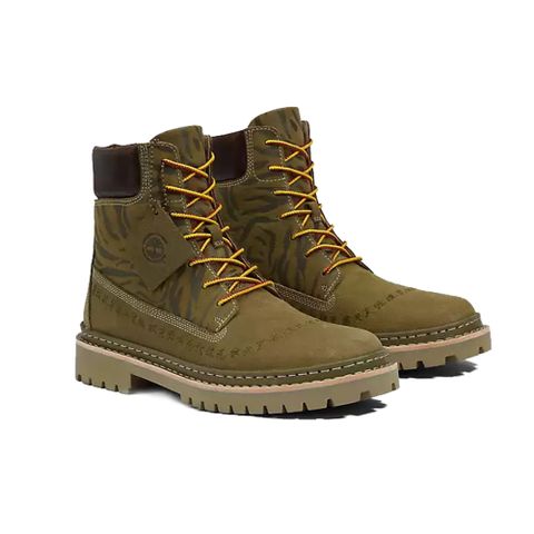 W Timberland 6" x CLOT Circular Boot Olive Future 73 軍綠 聯名款 中筒靴 女鞋 TB0A66KUA58