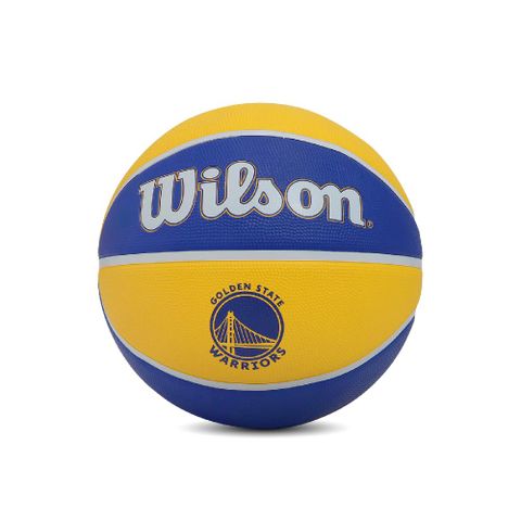 WILSON 威爾森 籃球 NBA Basketball 金州勇士 隊徽球 橡膠 室外 耐磨 Curry WTB1300XBGOL