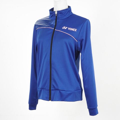Yonex [27011TR066] 女 外套 運動 休閒 訓練 立領 吸濕 排汗 速乾 透氣 輕量 保藍