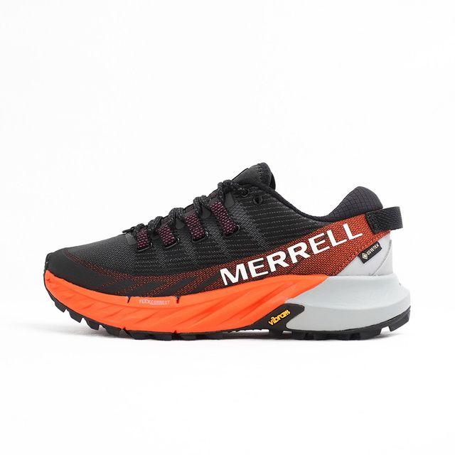 Merrell  Agility Peak 4 Gtx [ML067404] 女鞋 慢跑 越野 防水 支撐 回彈 黑橘