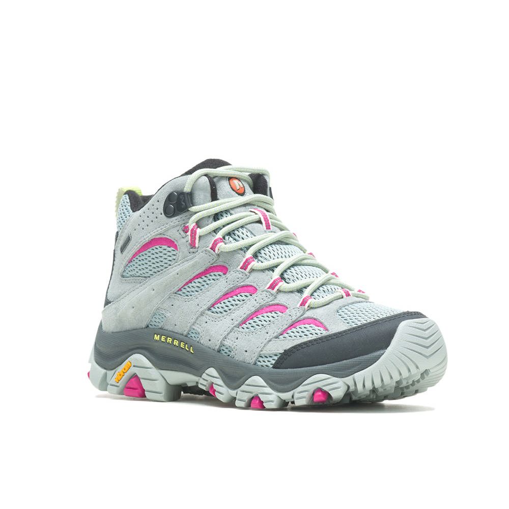 Merrell MOAB 3 MID GORE-TEX 女 登山鞋 淺灰色 ML037206