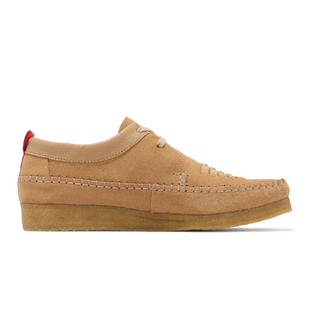 Clarks  休閒鞋 Originals Weaver Weft 男鞋 棕 編織 皮革 英倫風 克拉克 26165827