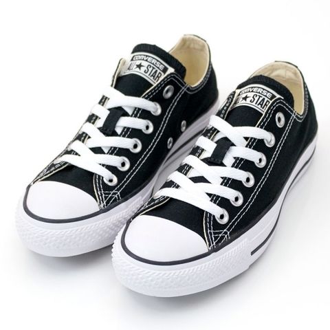 CONVERSE 匡威 Chuck Taylor All Star 低筒帆布鞋-黑(M9166C)