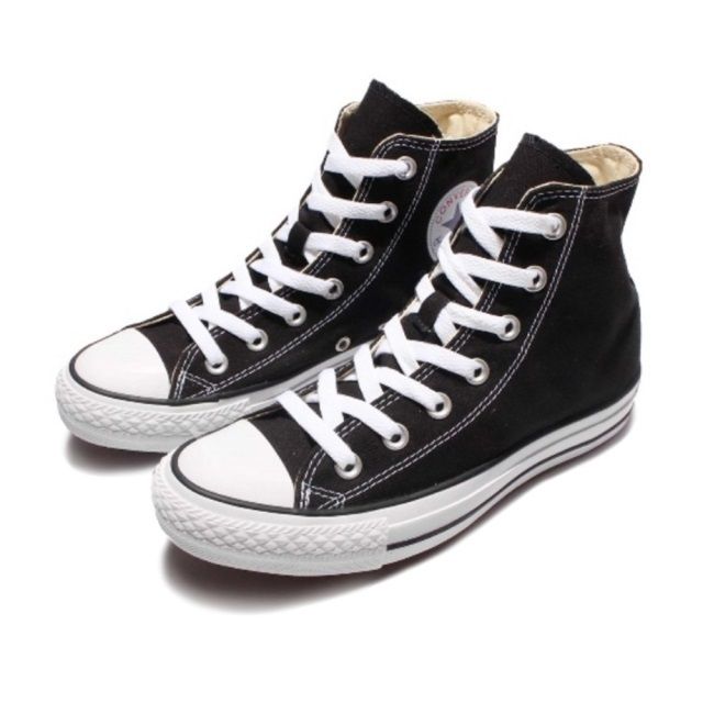 CONVERSE】匡威Chuck Taylor All Star OX高筒帆布鞋-黑(M9160C