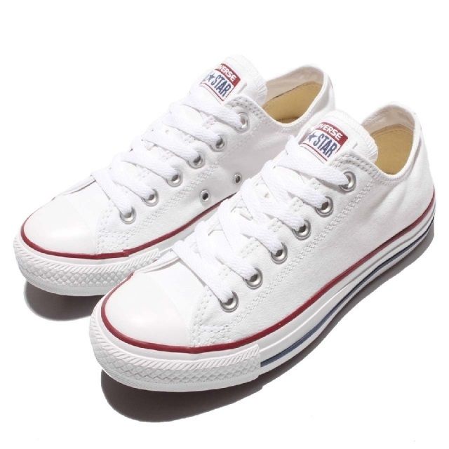 CONVERSE】匡威Chuck Taylor All Star OX低筒帆布鞋-白(M7652C