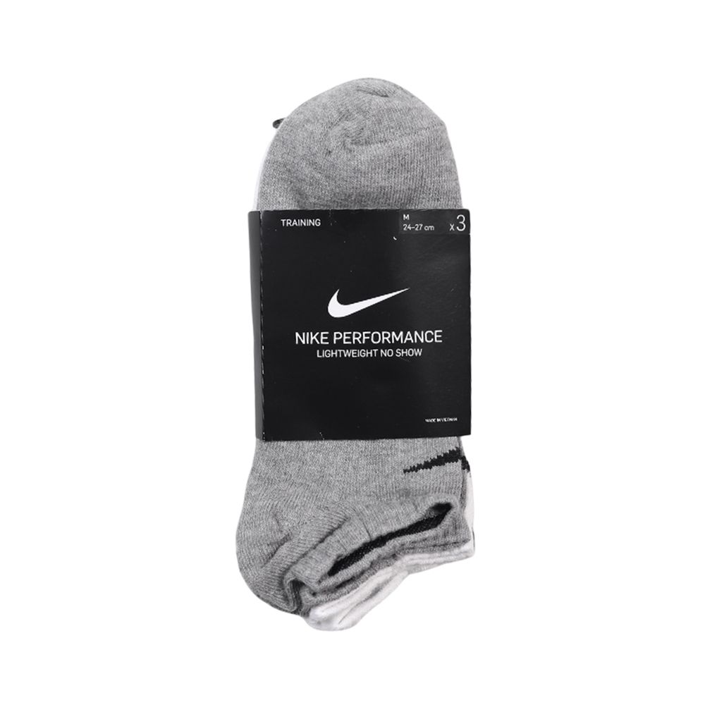 NIKE 耐吉 三色船型襪 腳踝襪 船型襪 黑白灰三雙一組 運動襪 休閒襪 SX4705-901