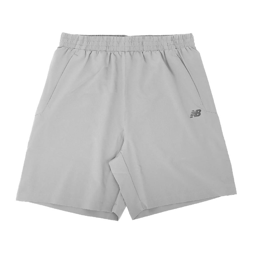 NEW BALANCE New Balance 紐巴倫 短褲 Sports Shorts 男款 淺灰 拉鍊口袋 運動 褲子 NB 5862430285