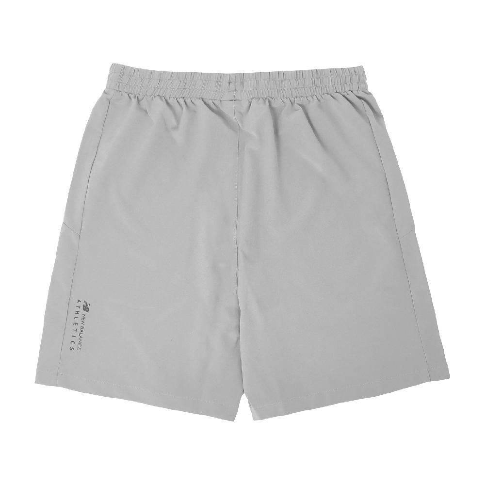 NEW BALANCE New Balance 紐巴倫 短褲 Sports Shorts 男款 淺灰 拉鍊口袋 運動 褲子 NB 5862430285