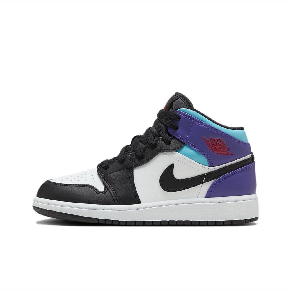 NIKE 耐吉 AIR JORDAN 1 MID (GS) 中大童 運動休閒鞋-DQ8423154