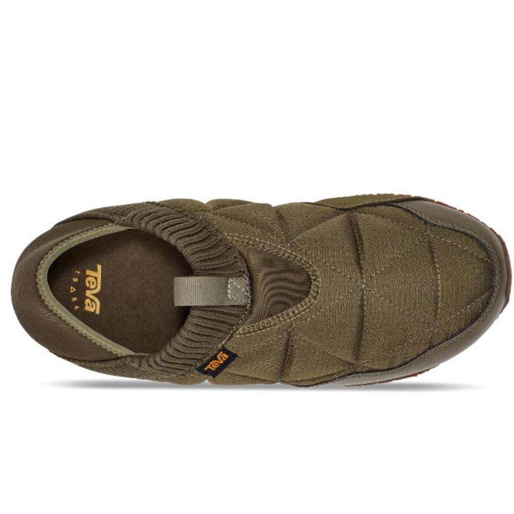  【TEVA】正品 男 Re Ember 兩穿式防潑水法國麵包鞋/休閒鞋/懶人鞋 深橄欖(TV1125472DOL)