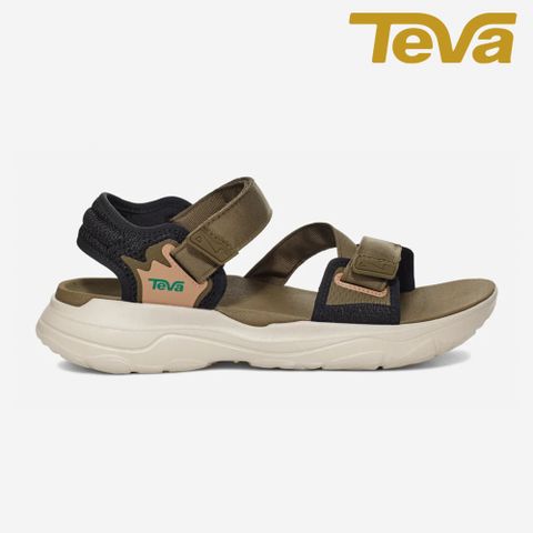 【TEVA 】正品 中性 Zymic 男 多功能運動中厚底涼鞋/雨鞋/水鞋 深橄欖/茶綠色(TV1124049DOTG)