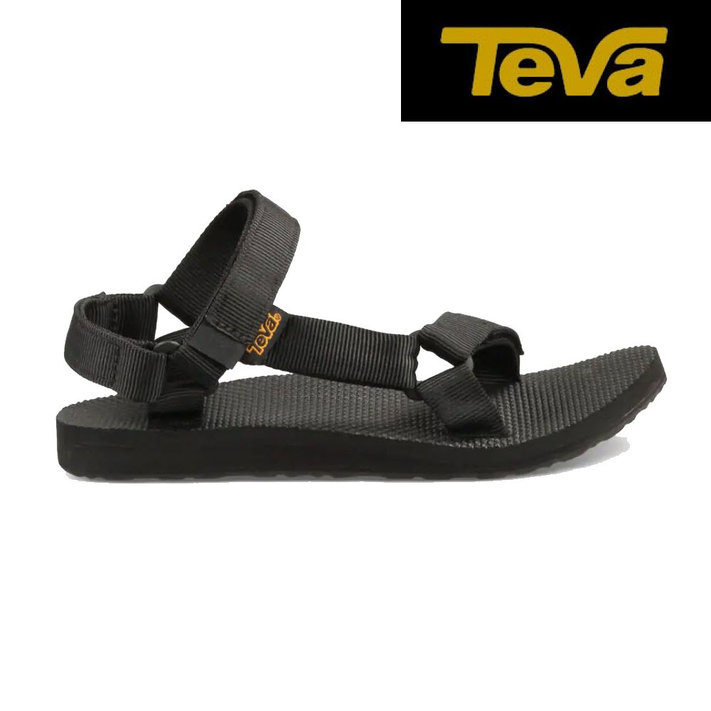  【TEVA 】正品 女 Original Universal 經典織帶涼鞋 戶外休閒原創系列 黑色(TV1003987BLK)