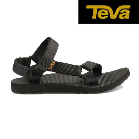 【TEVA 】正品 女 Original Universal 經典織帶涼鞋 戶外休閒原創系列 黑色(TV1003987BLK)