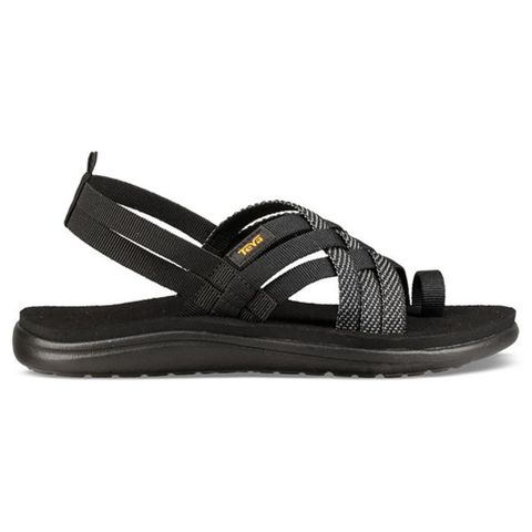 TEVA W Voya Strappy [TV1099271HBK] 女 涼鞋 水鞋 交叉織帶 快乾 輕量 舒適 黑灰