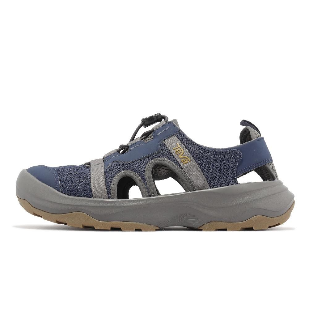 TEVA 水陸兩棲鞋 M Outflow CT 男鞋 靛藍 灰 水鞋 涼鞋 快乾 戶外 護趾 1134357MOIN