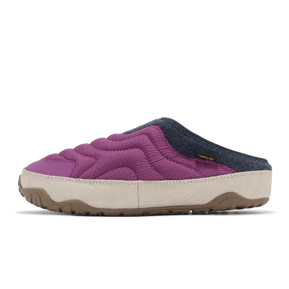 TEVA 麵包鞋 ReEmber Terrain Slip-On 男鞋 女鞋 提琴紅紫 防潑水 戶外鞋 穆勒鞋 1129582VDV