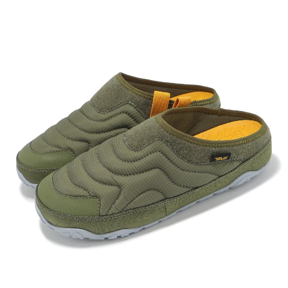 TEVA 麵包鞋 ReEmber Terrain Slip-On 男鞋 女鞋 橄欖綠 防潑水 戶外鞋 穆勒鞋 1129582BTOL