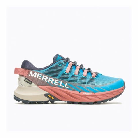 Merrell 邁樂 Merrell Agility Peak 4 Gore-Tex [ML067540] 女 戶外鞋 登山 越野 防水 藍棕