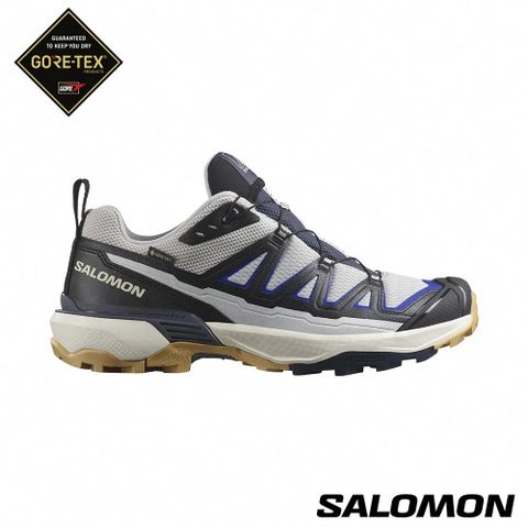 【SALOMON】男 X ULTRA 360 EDGE GTX 低筒登山鞋 紫/黑/藍 登山鞋 男 -L47698700