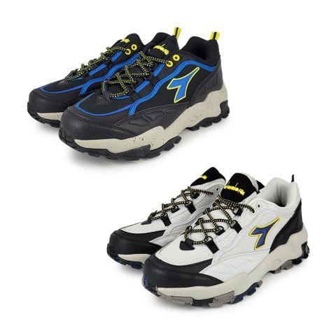 男款-DIADORA防潑水戶外男鞋71178黑/71179灰黑