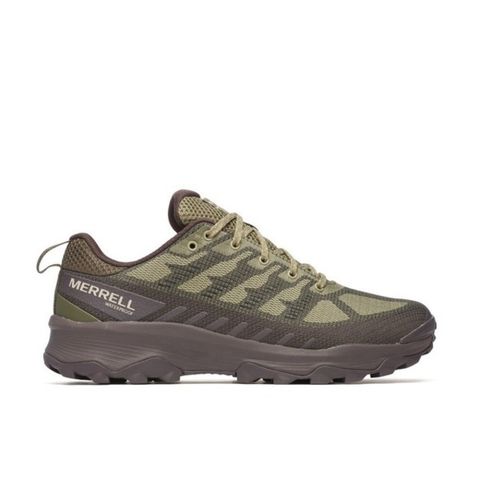 Merrell Speed Eco Wp [ML038167] 男 戶外 登山 越野鞋 防水 抓地力 透氣 橄欖綠