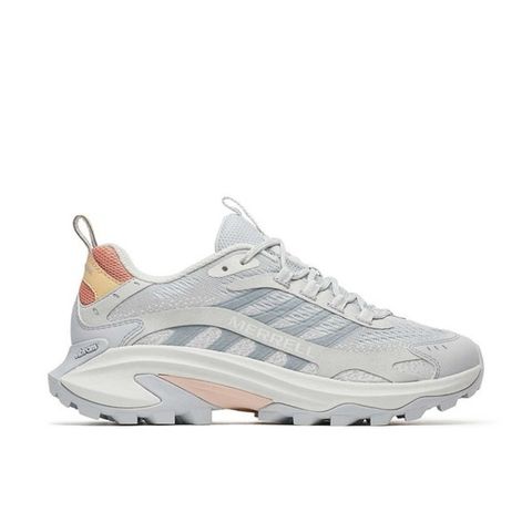 Merrell Moab Speed 2 [ML038830] 女 戶外 登山 越野鞋 抓地力 透氣 灰 藍