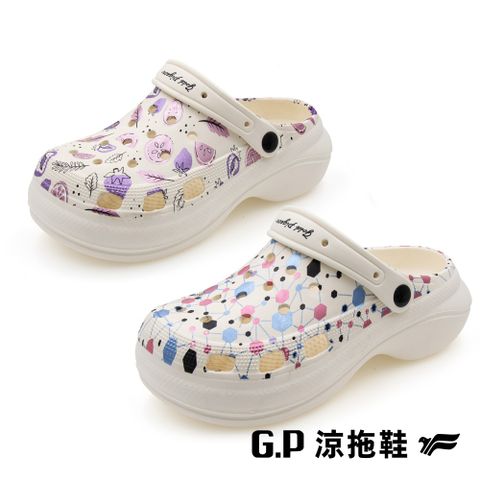 G.P 啟蒙 【G.P】女款激厚雲朵洞洞鞋A5332W (SIZE:36-40)