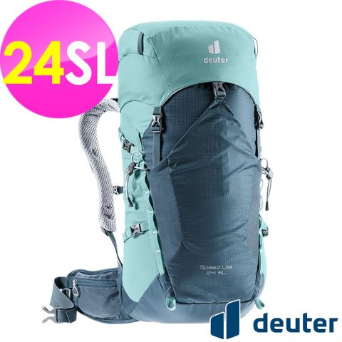 【德國deuter】SPEED LITE超輕量旅遊背包24SL (3410521 藍/湖藍/越野/三鐵/登頂)