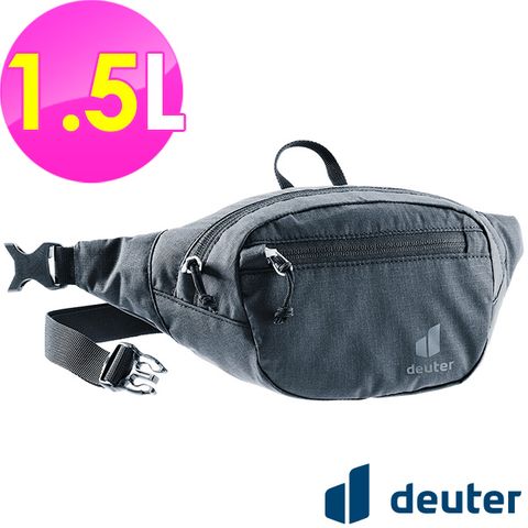 Deuter 【德國】BELT I腰包1.5L (3900121 黑/臀包/輕量/貼身/安全/旅遊)