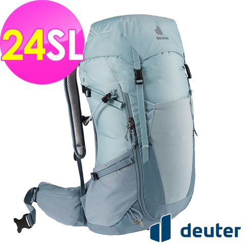 【德國deuter】FUTURA透氣網架背包24SL (3400521 水藍/登山/健行/日用/後背包)