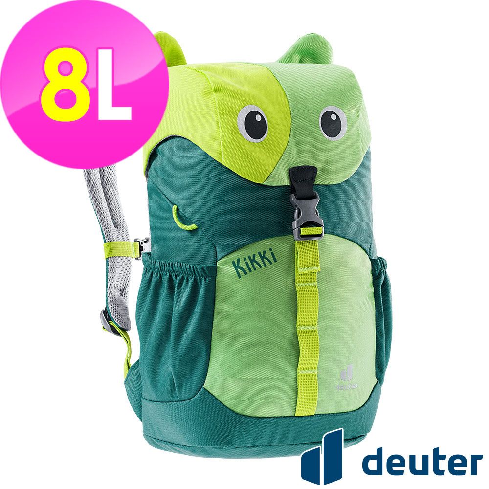 Deuter 【德國】kikki兒童背包8L (3610421 綠/深綠/書包/後背包/學童用/遠足/健行)