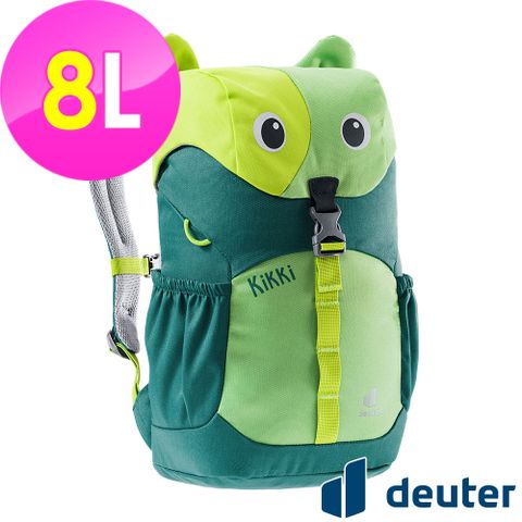 【德國Deuter】kikki兒童背包8L (3610421 綠/深綠/書包/後背包/學童用/遠足/健行)