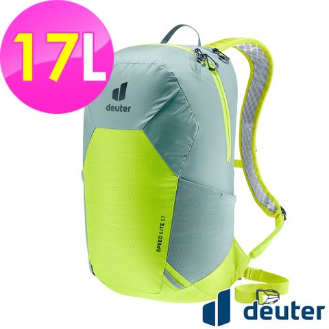 【德國deuter】SPEED LITE超輕量旅遊背包17L (3410122 螢光萊姆/越野/三鐵/登頂)