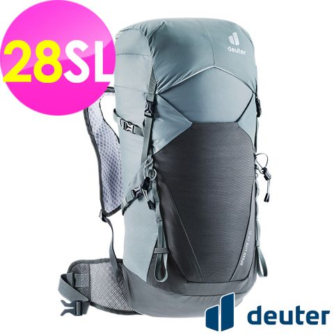 Deuter 【德國】SPEED LITE超輕量旅遊背包28SL (3410522 深灰/黑/越野/三鐵/登頂)