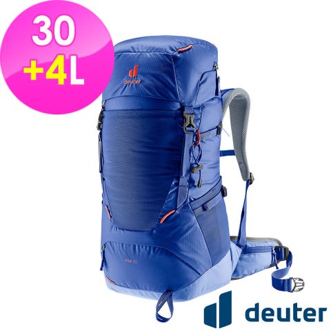 Deuter 【德國】FOX拔熱背包30+4L (3611122 藍/自助旅行/登山/健行)