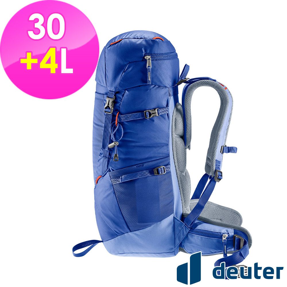 Deuter 【德國】FOX拔熱背包30+4L (3611122 藍/自助旅行/登山/健行)