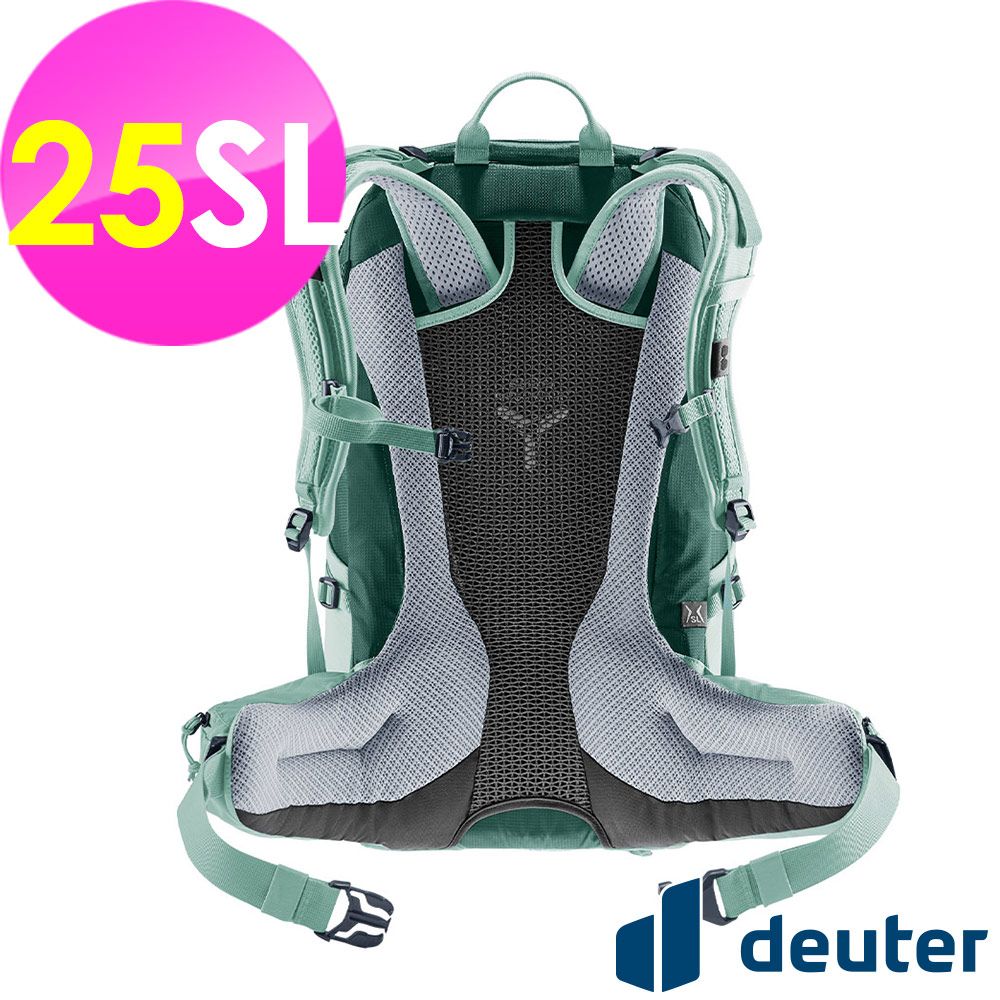 Deuter 【德國】FUTURA透氣網架背包25SL (3400221 森林綠/登山/健行)