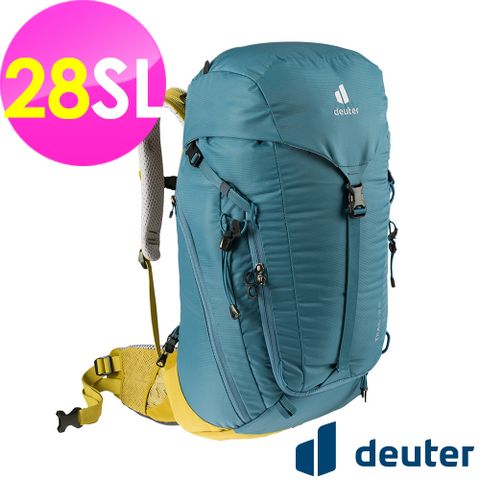 Deuter 德國 TRAIL 輕量拔熱透氣背包28SL (3440421 海軍藍/登山/健行)