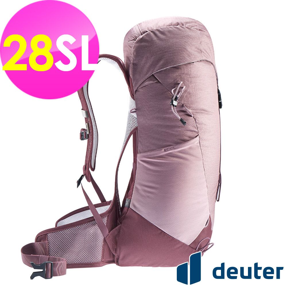 Deuter 【德國】AC LITE網架直立式透氣背包28SL (3420921 粉紫/輕量/戶外/後背包/一日行程)